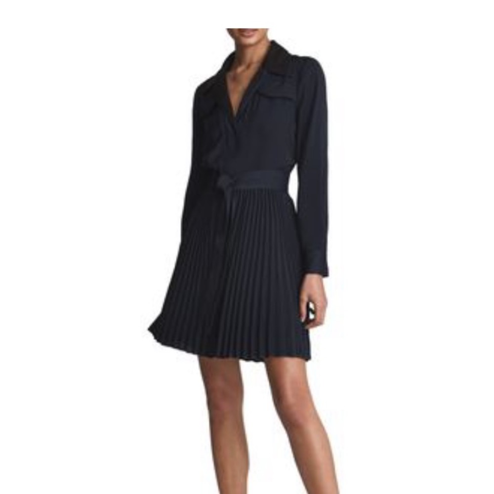 Reiss NWT Size (6) Black Dress